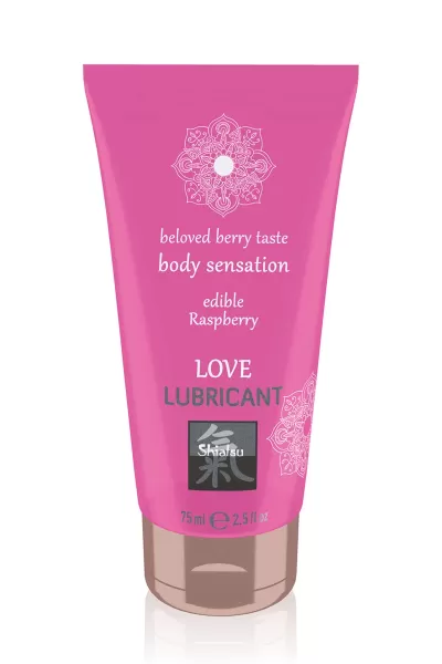 Lubrifiant comestible Framboise - Shiatsu