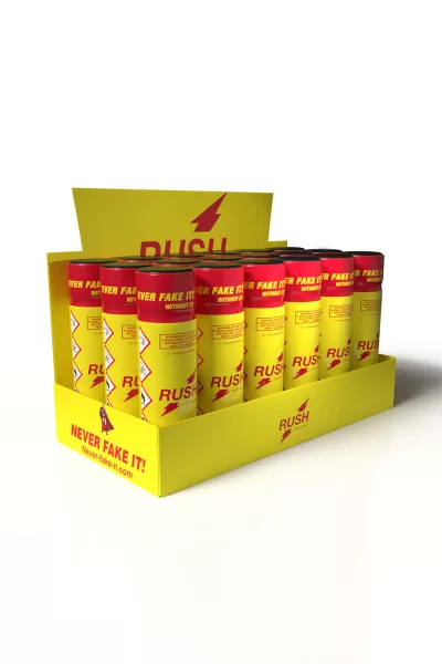 Box 18 poppers Rush Original 24ml