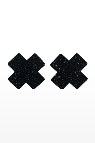 Caches mamelons Nipple X Covers noir