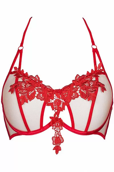 Soutien-gorge rouge V-8861 - Axami