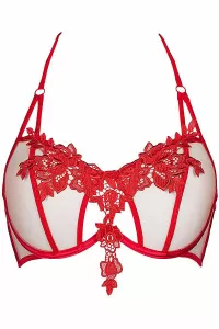 Soutien-gorge rouge V-8861 - Axami