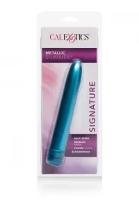 Vibromasseur Metallic Shimmer bleu