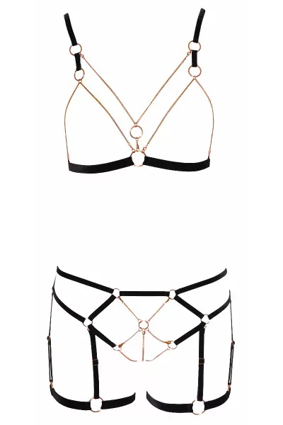 Ensemble harnais bijoux 2 pièces - Cotelli Lingerie