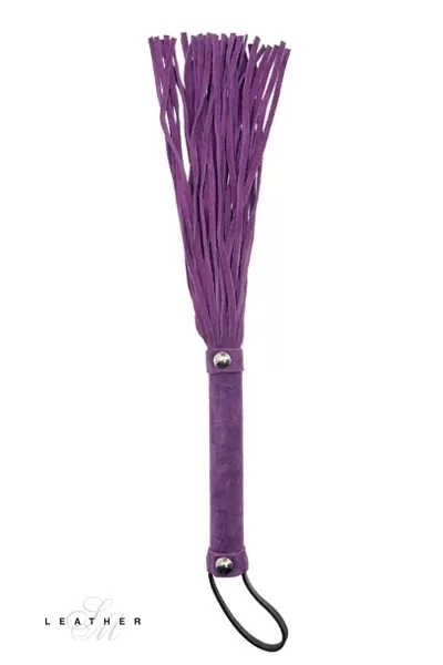 Martinet en cuir violet