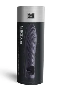 Gaine de pénis 3 en 1 Ryzer Black Plum - Man Wan