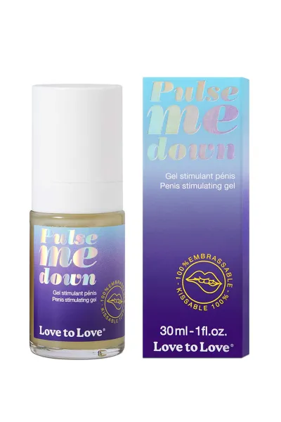 Gel stimulant pénis Pulse Me Down 30ml - Love To Love
