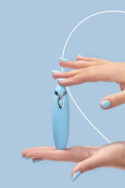 Vibro rechargeable PleasureArrow bleu - FairyGasm