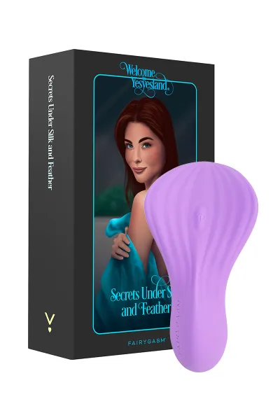 Mini vibro rechargeable SilkenTouch violet - FairyGasm