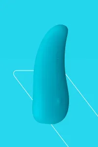 Mini vibro rechargeable ThrillLeaf bleu - FairyGasm