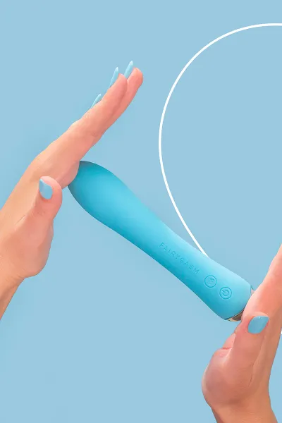 Vibro rechargeable WowGenie bleu - FairyGasm