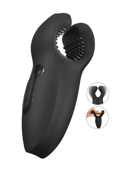 Masturbateur à ailettes vibrantes - Rebel