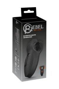 Masturbateur à ailettes vibrantes - Rebel