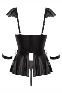 Ensemble 3 pièces lingerie Fetish - Cotelli Bondage