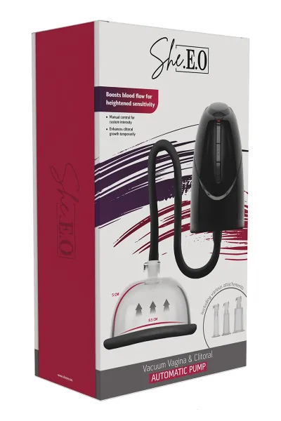 Pompe à vagin et clitoris automatique - She.E.O