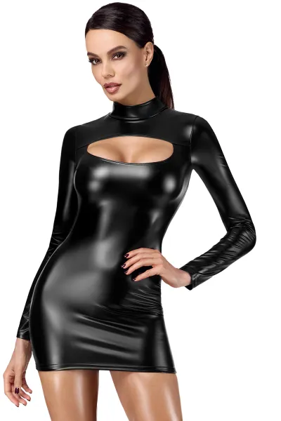 Mini robe Vixen F366 - Noir Handmade