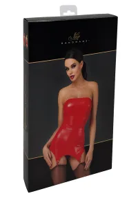 Corset à jarretelles Bombshell F368 - Noir Handmade