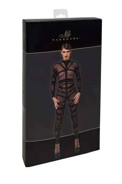 Combinaison floquée Bondesque F357 - Noir Handmade