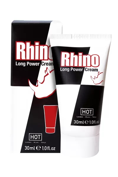 Crème retardante Rhino Long Power Cream 30ml - HOT