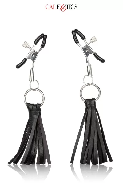 Pinces à tétons avec pompons - Calexotics