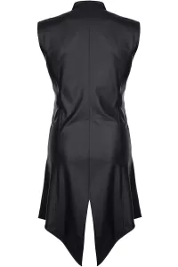 Veste longue sans manche wetlook Marco - Regnes