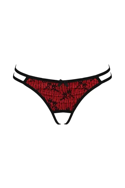String ouvert rouge Rubi - Passion