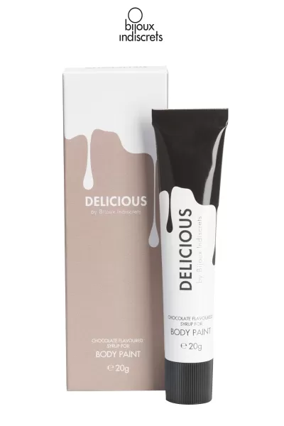 Peinture corporelle au chocolat - Bijoux Indiscret