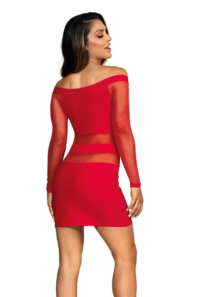 Robe rouge V-9299 - Axami