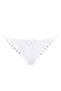 String blanc à clous dorés V-9798 - Axami