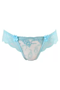 String tanga bleu V-10128 - Axami