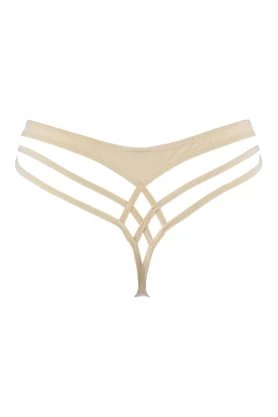 String beige V-10348 - axami